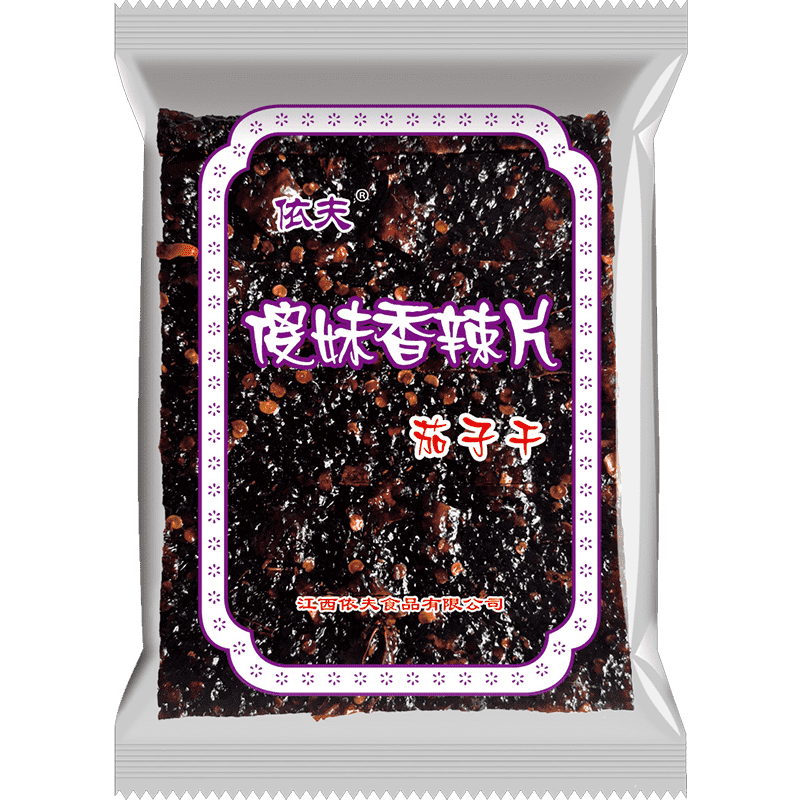 傻妹香辣片(茄子干)